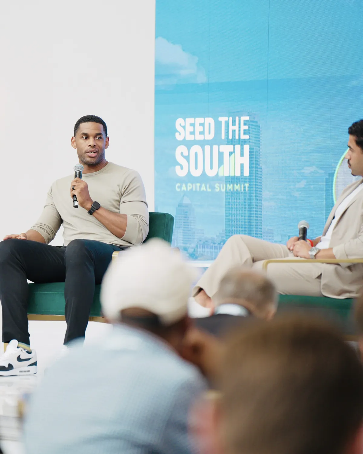 Marques Colston at Seed the South